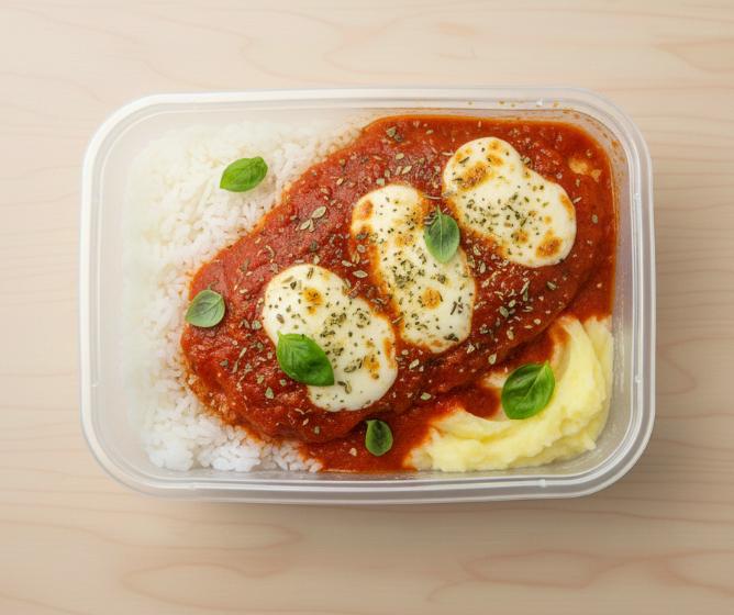 Filé de Frango à Parmegiana